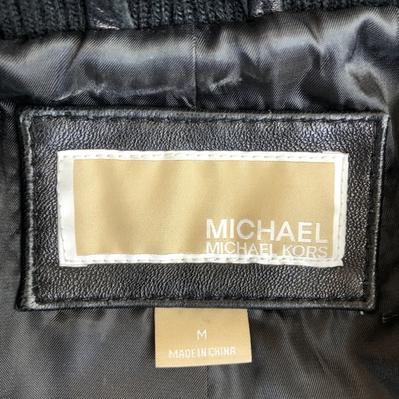 Butter Soft Michael Kors Leather jacket M - Picture 5 of 7